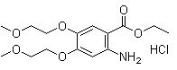 2-氨基-4,5-雙(2-甲氧基乙氧基)苯甲酸乙酯鹽酸鹽