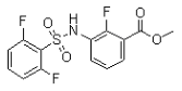 3-[[(2,6-二氟苯基)磺?；鵠氨基]-2-氟苯甲酸甲酯