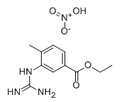 3-[(Aminoiminomethyl)amino]-4-methylbenzoic acid ethyl ester mononitrate