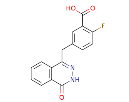 2-氟-5-(4-氧代-3,4-二氫酞嗪-1-甲基)苯甲酸
