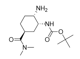 [(1R,2S,5S)-2-氨基-5-[(二甲基氨基)羰基]環(huán)己基]氨基甲酸叔丁酯