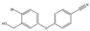 4-(4-broMo-3-(hydroxyMethyl)phenoxy)benzonitrile